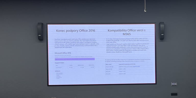 Konec podpory Microsoft Office